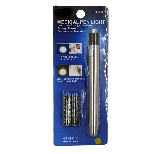 Ophthalmic Doctor Medical Reusable Dagnostic Pen Torch